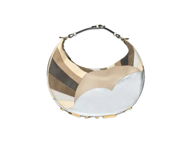 FENDI Fendigraphy Medium Leather Bag Inlay "Multicolor"