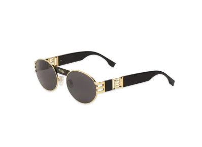 FENDI x Versace Fendace Black Acetate Sunglasses "Black"