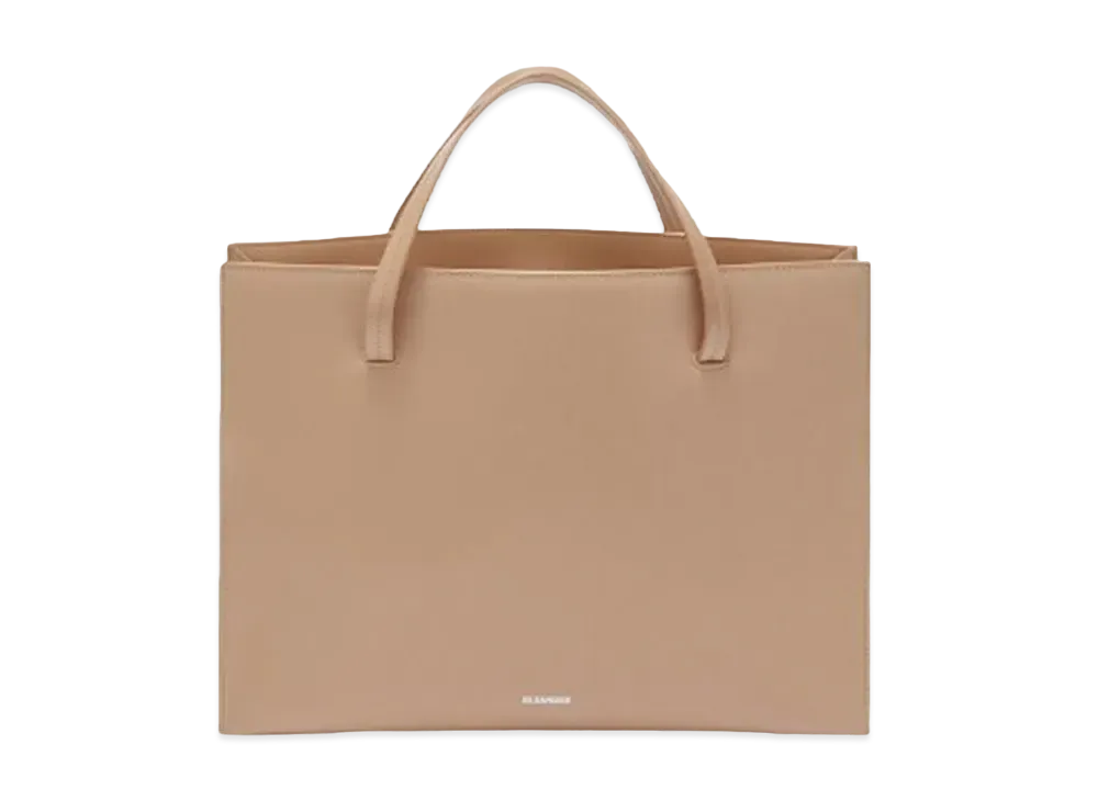 Jil Sander File Handle Small "Beige"