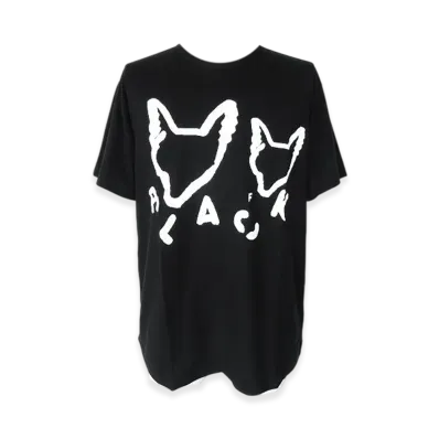 BLACK COMME des GARCONS x Filip Pagowski Cotton Jersey Print "Black"
