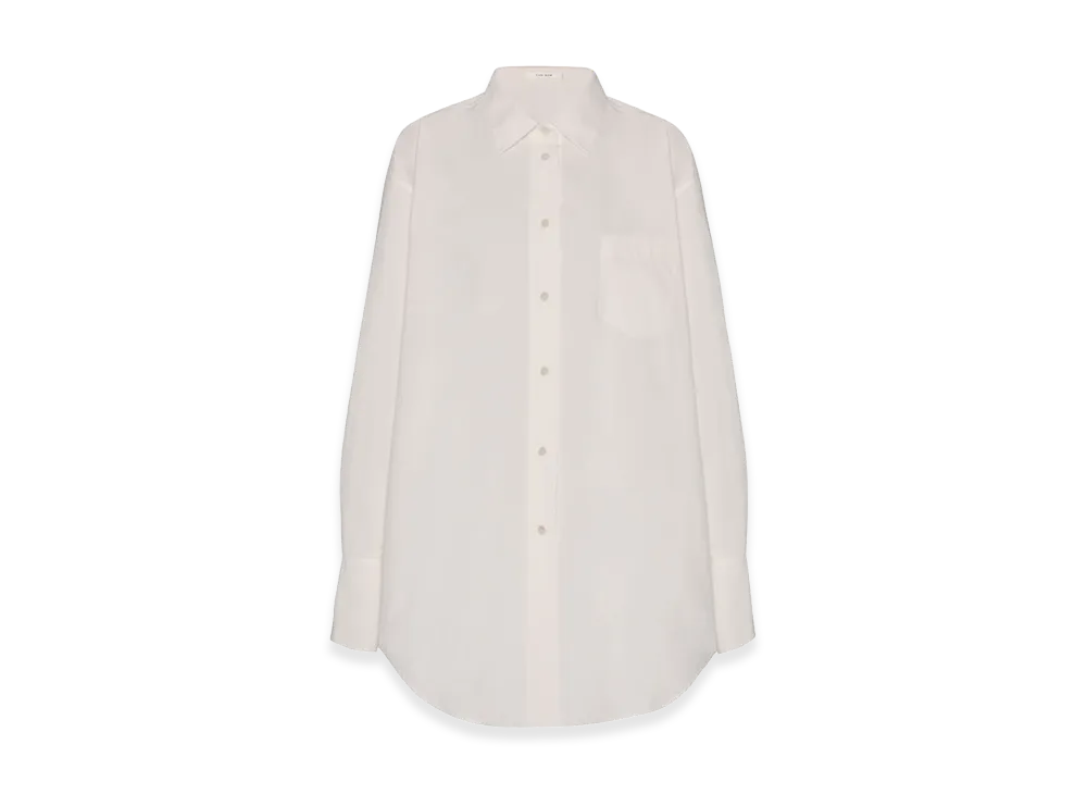 The Row Women's Ment Cotton Shirt "White"