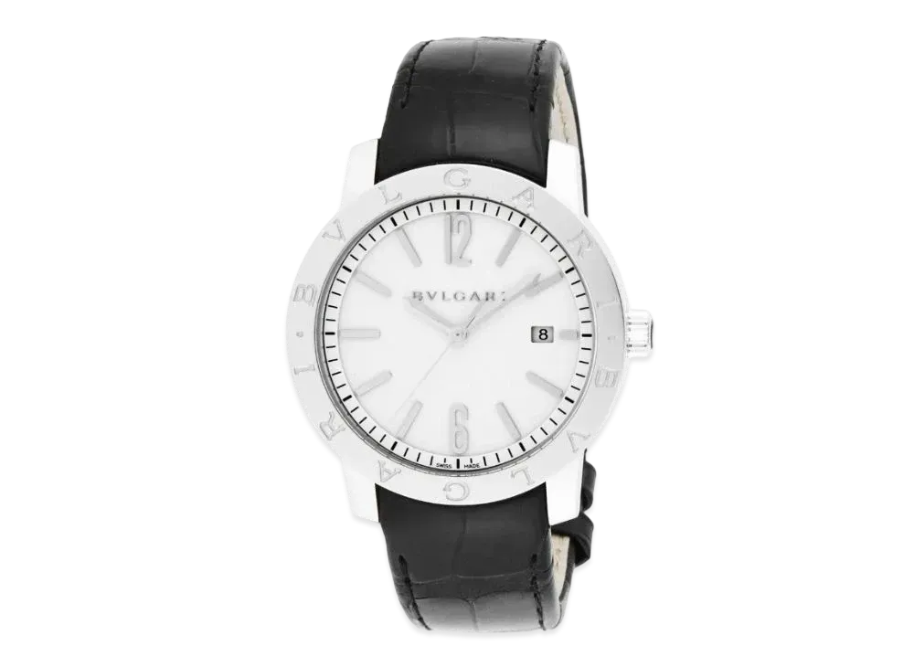 BVLGARI Bvlgari Bvlgari "White/Stainless Steel/Black"