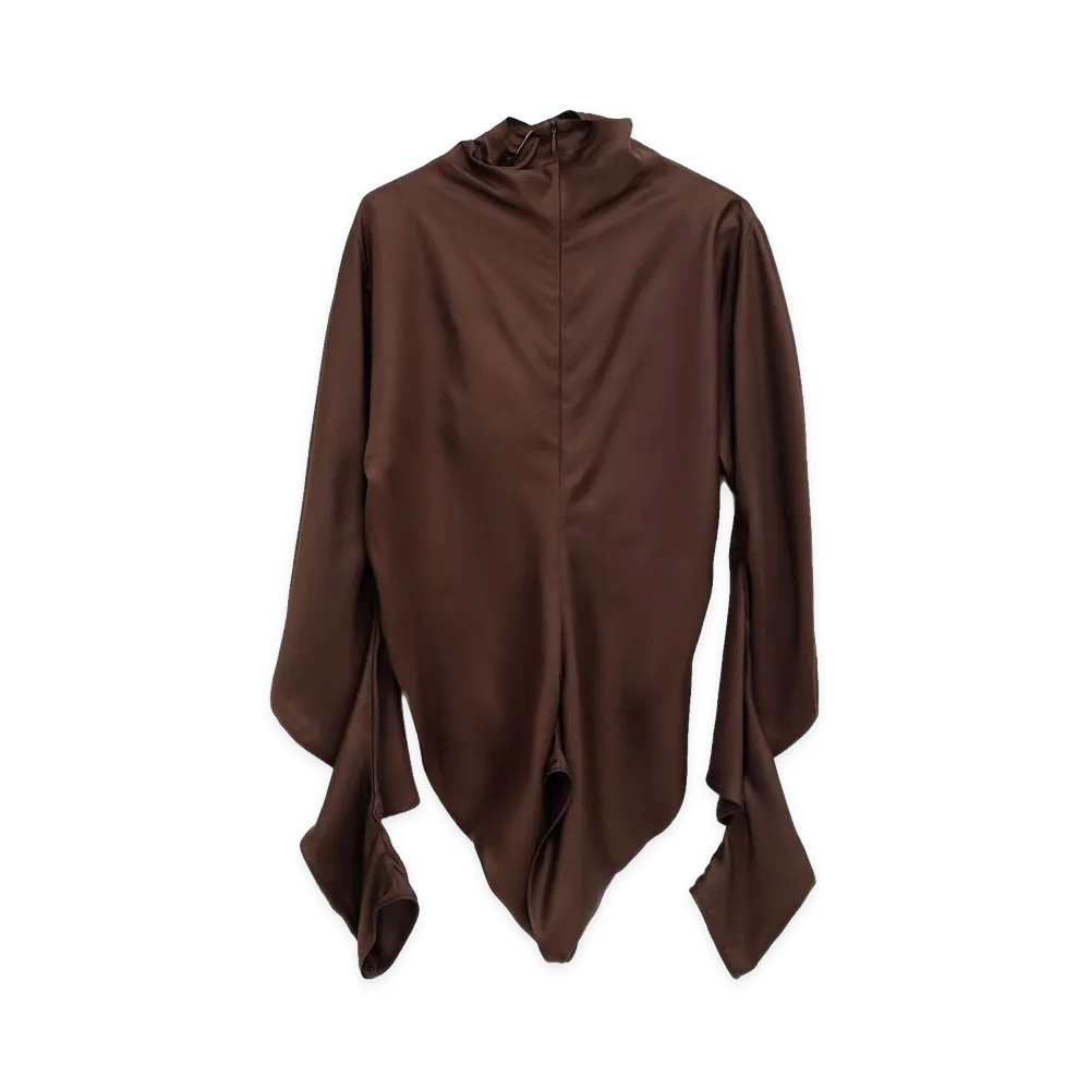 The Row Women's Capsule Top "Brown"