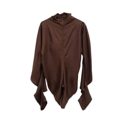 The Row Women's Capsule Top "Brown"