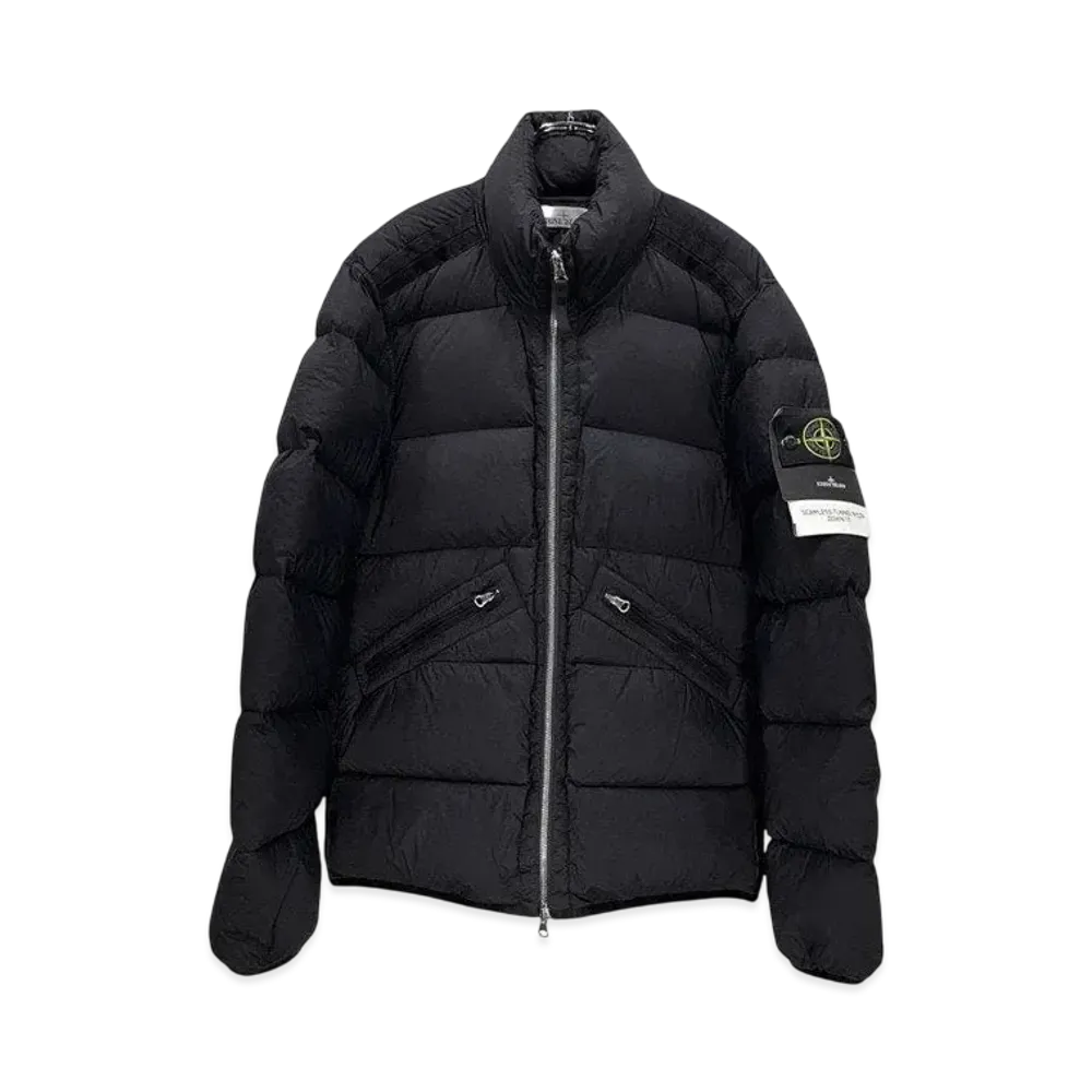 Stone Island 43028 Seamless Tunnel Nylon Down -TC "Black" 811543028