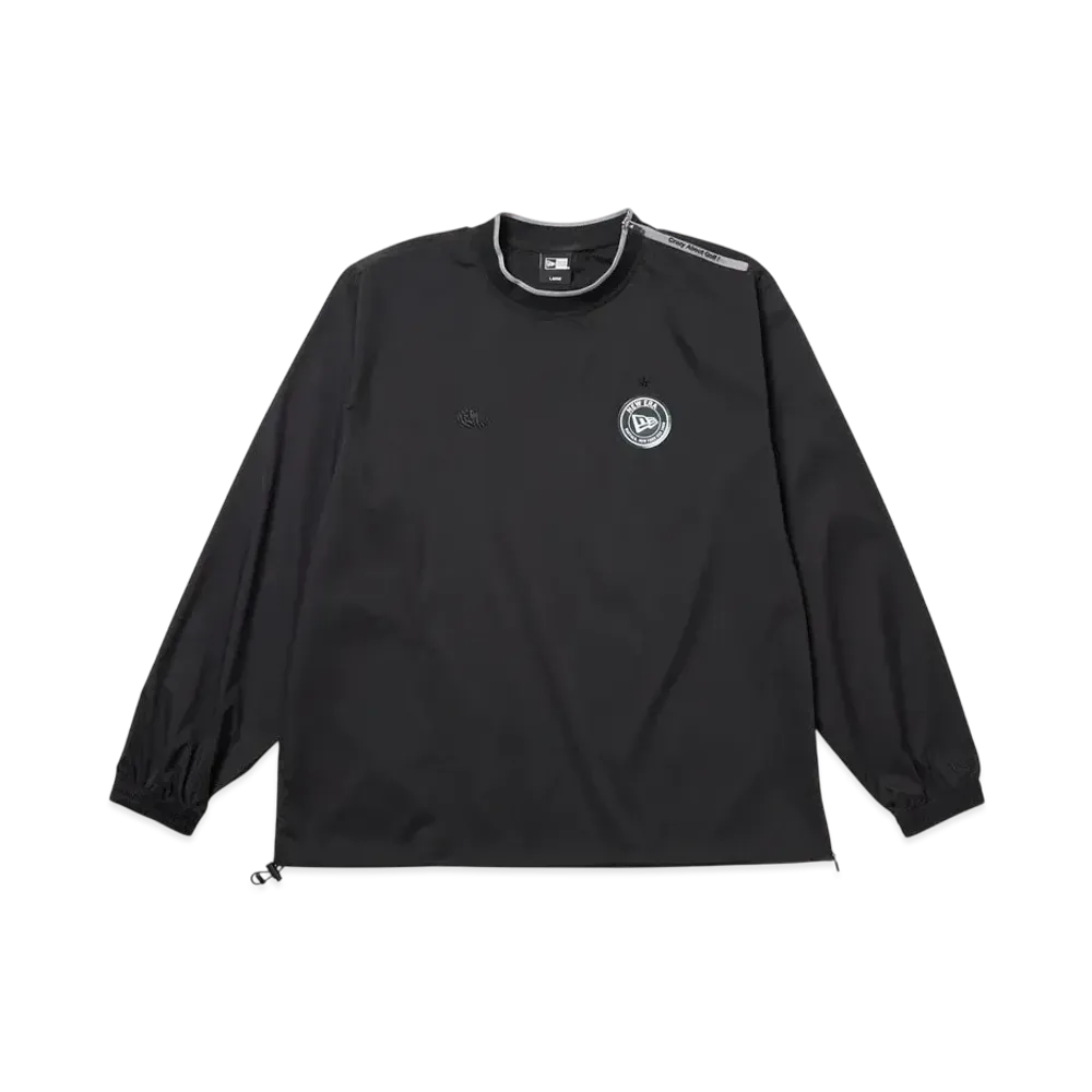 NEW ERA Golf Woven Pullover "Black/Dark Gray"