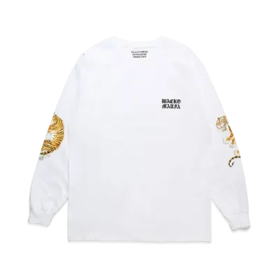 WACKO MARIA Tim Lehi / Long Sleeve T-Shirt "White"