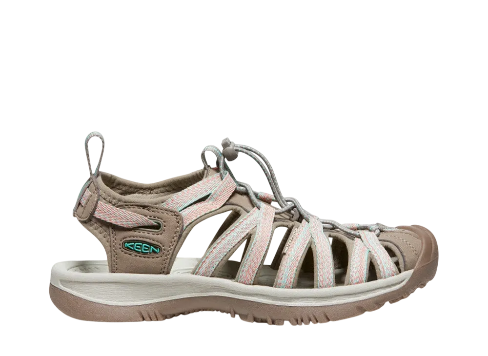 KEEN Women's Whisper "Taupe/Coral"