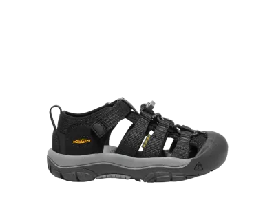 KEEN Little Kids Newport H2 "Black/Keen Yellow"