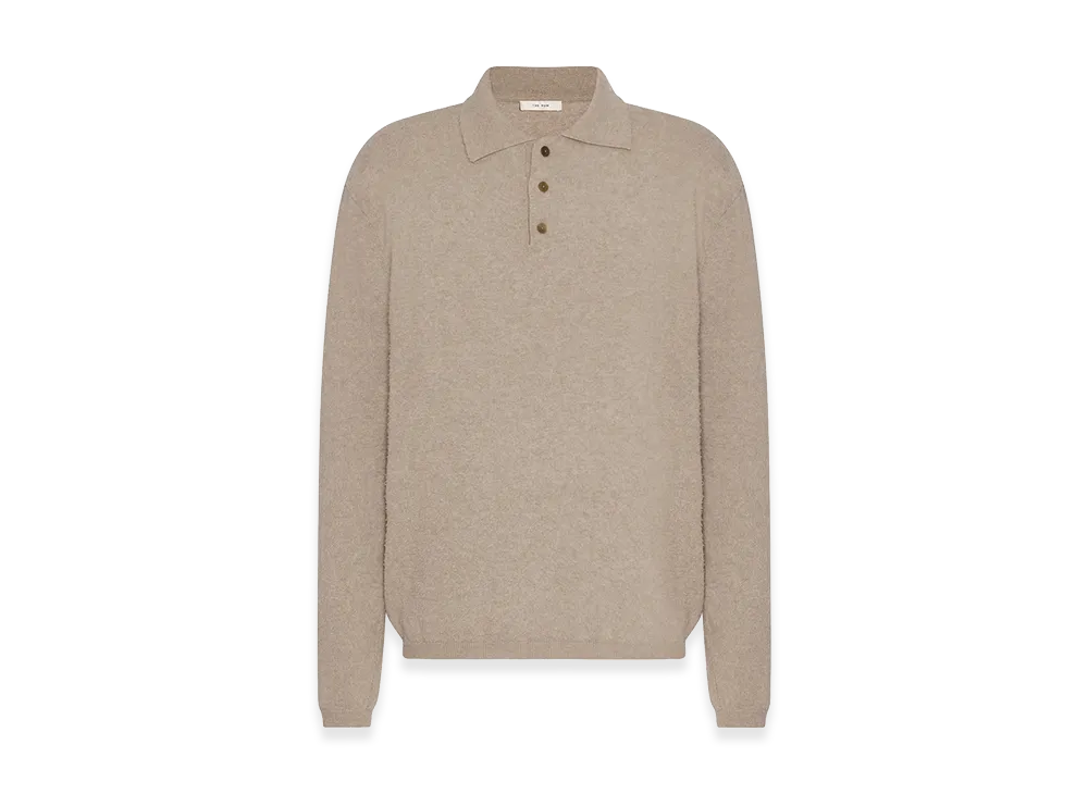 The Row Almot Cotton Top "Beige Melange"