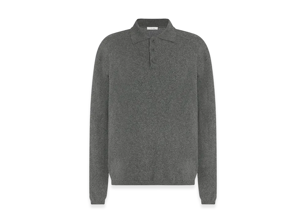 The Row Almot Cotton Top "Grey Melange"