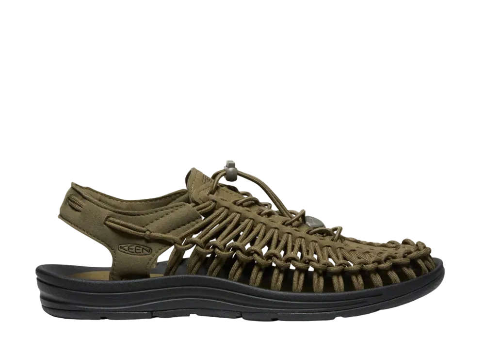KEEN Uneek "Dark Olive/Black" 1023381