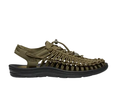 KEEN Uneek "Dark Olive/Black" 1023381