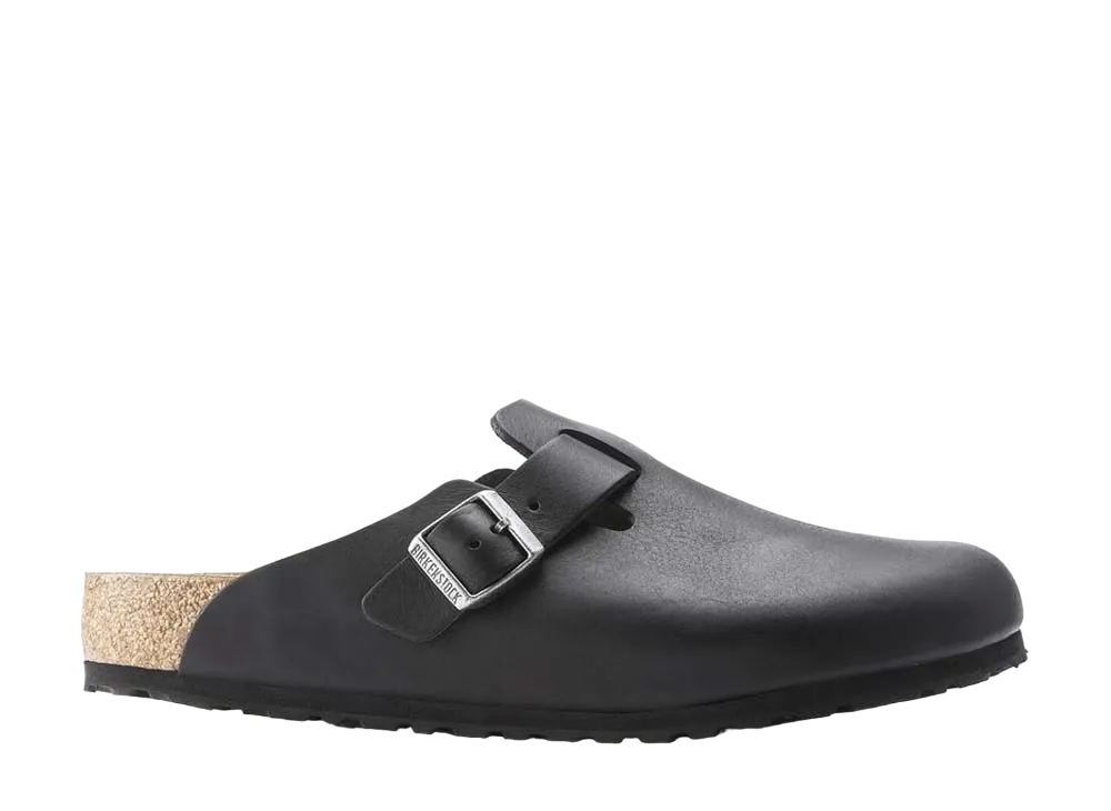 BIRKENSTOCK Boston "Vintage Wood Black"