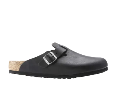 BIRKENSTOCK Boston "Vintage Wood Black"
