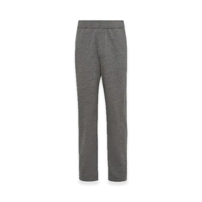 PRADA Cotton Fleece Pants "Gray"
