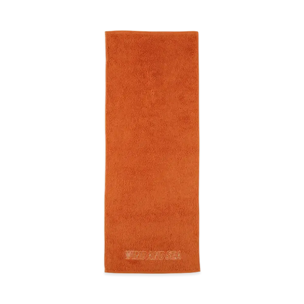 WIND AND SEA Sea Face Towel "Orange"