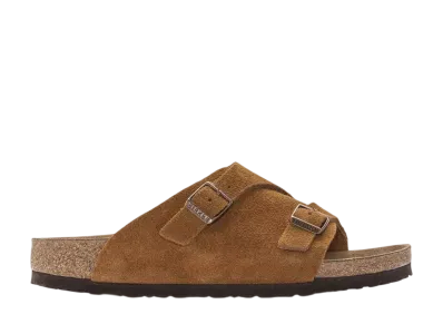 BIRKENSTOCK Zurich Suede Leather "Mink"