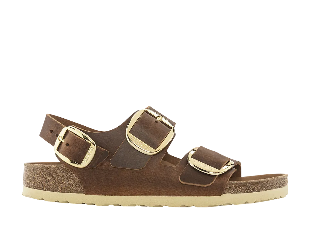 BIRKENSTOCK Women's Milano Big Buckle "Cognac"