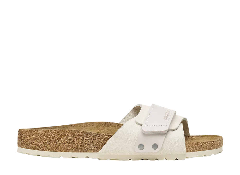 BIRKENSTOCK Women's Oita Suede Leather "Antique White"