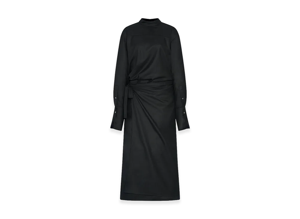 The Row Women's Thalassa Virgin Wool Dress "Black"
