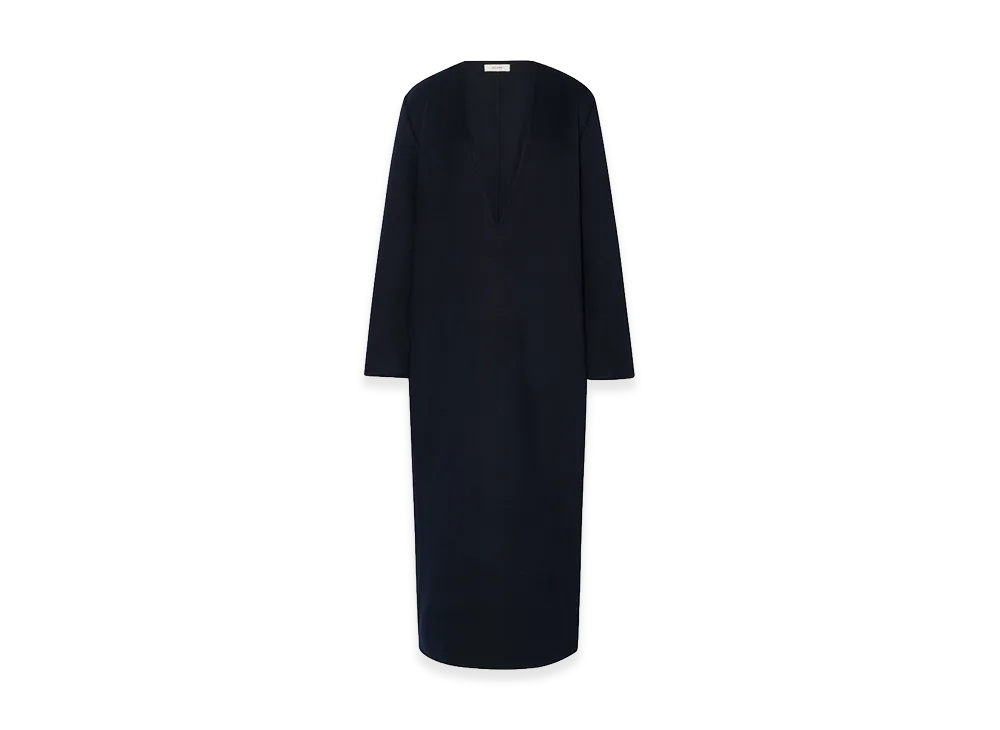 The Row Women's Theia Cashmere Dress "Dark Navy"