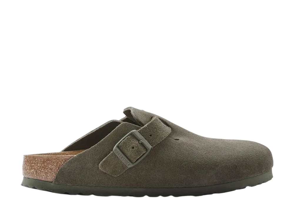 BIRKENSTOCK Boston Suede Leather "Thyme"