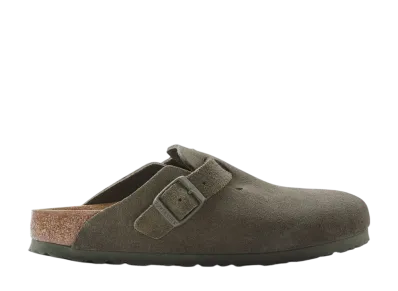 BIRKENSTOCK Boston Suede Leather "Thyme"