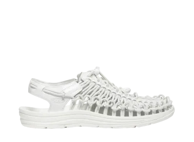 KEEN Women's Uneek Premium Leather "White"
