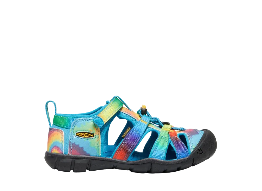 KEEN Little Kids Seacamp 2 "Vivid Blue/Original Tie Dye"