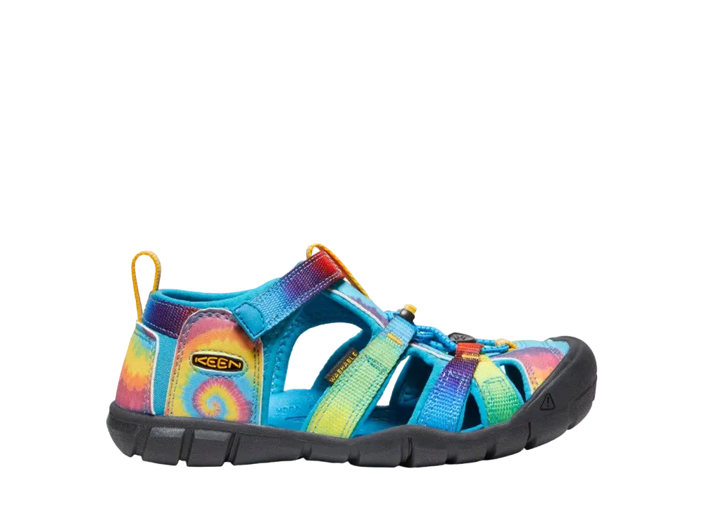 KEEN Big Kids Seacamp 2 "Vivid Blue/Original Tie Dye"