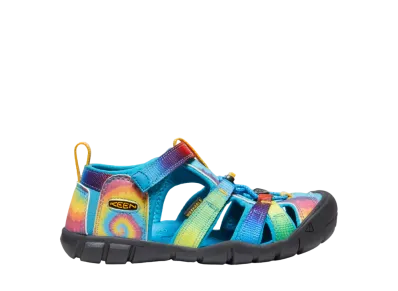 KEEN Big Kids Seacamp 2 "Vivid Blue/Original Tie Dye"