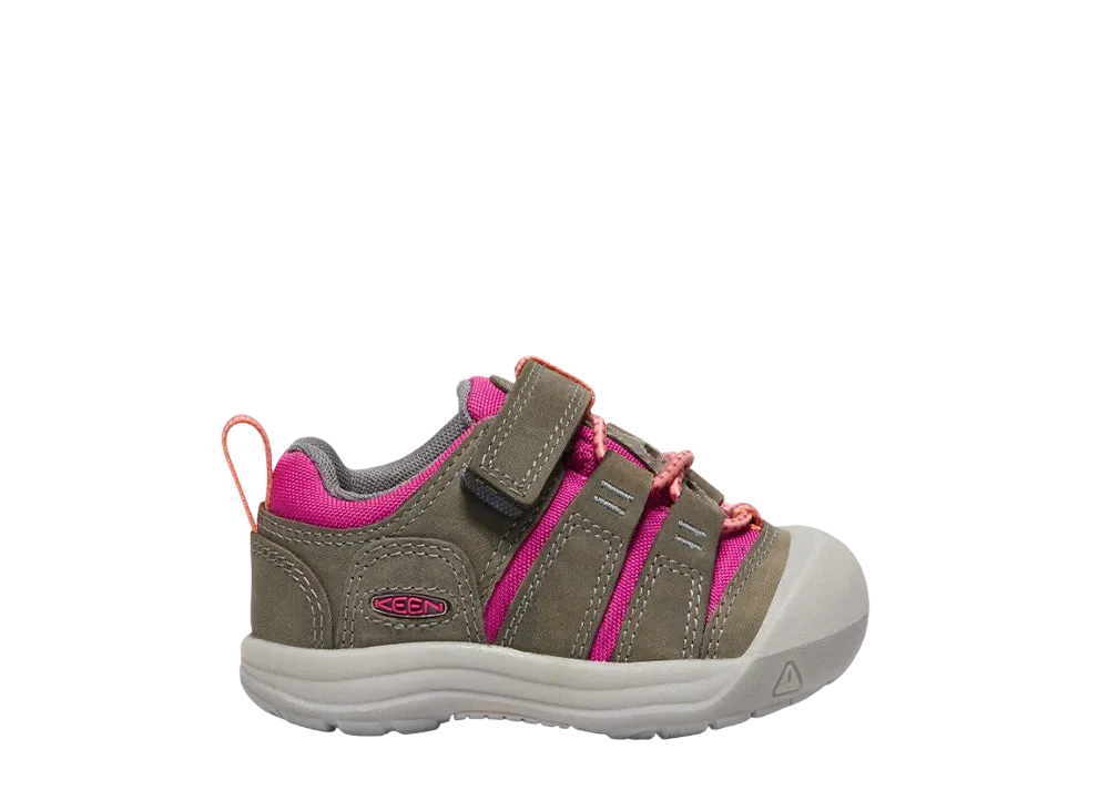KEEN Toddlers Newport Shoe "Grey/Very Berry"
