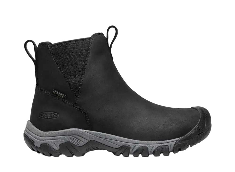 KEEN Women's Greta Chelsea Waterproof "Black/Steel Grey"