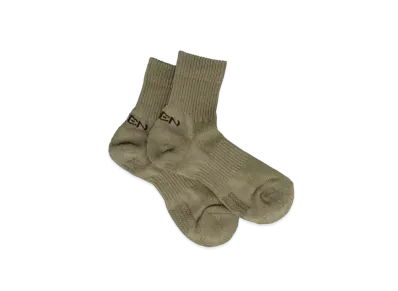 KEEN Wa-Shi Socks Quarter "Brindle/Coffee"