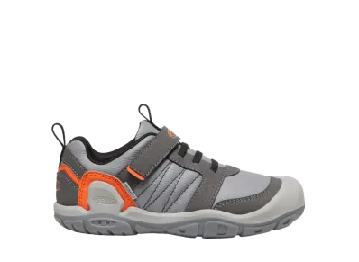 KEEN Big Kids Knotch Peak "Magnet/Safety Orange"