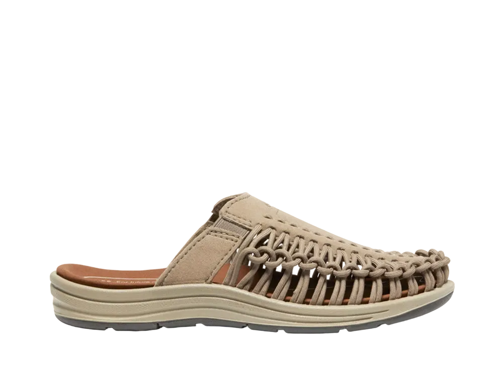KEEN Women's Uneek 2 Slide "Timberwolf/Plaza Taupe"