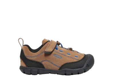 KEEN Little Kids Jasper "Toasted Coconut/Bright Cobalt"