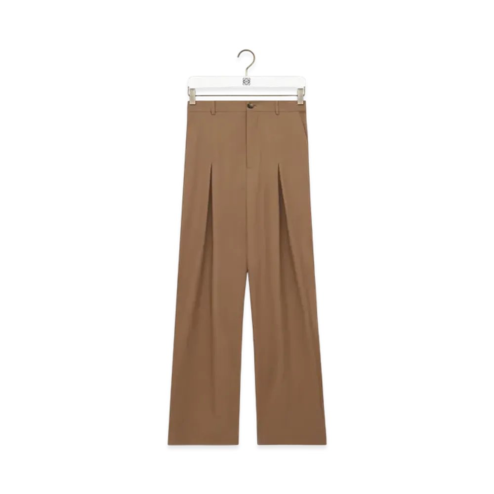 LOEWE Low-Crotch Trousers "Beige"