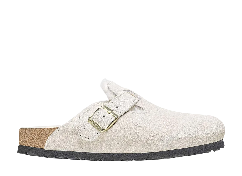 BIRKENSTOCK Boston "Antique White"
