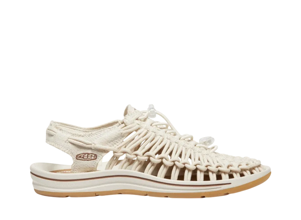 KEEN Women's Uneek Canvas "Natural Canvas/Birch"