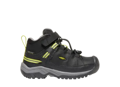 KEEN Little Kids Targhee Mid "Black/Steel Grey"
