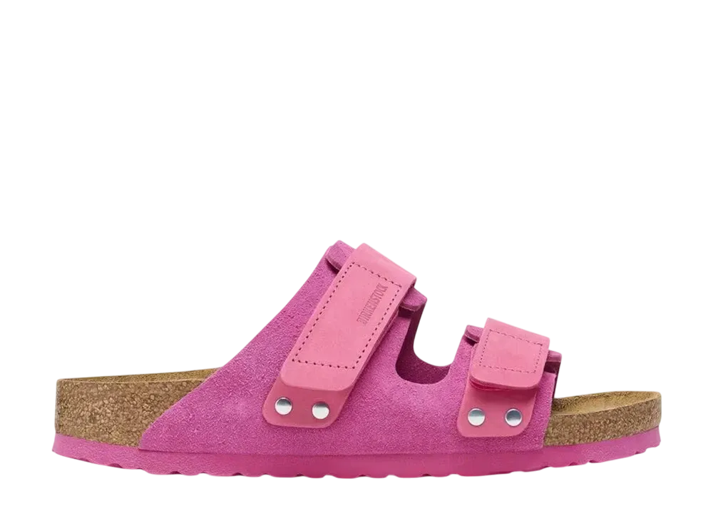 BIRKENSTOCK Uji Nubuck Suede "Fuchsia Tulip"