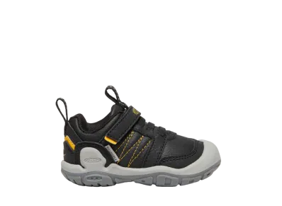 KEEN Toddlers Knotch Peak "Black/Keen Yellow"