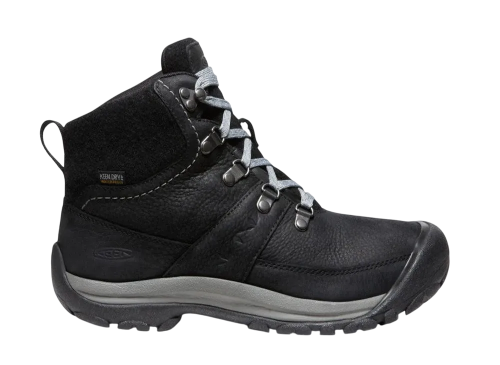 KEEN Women's Kaci 3 Mid Winter Waterproof "Black/Steel Grey"