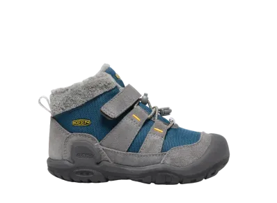 KEEN Little Kids Knotch Chukka "Steel Grey/Blue Wing Teal"