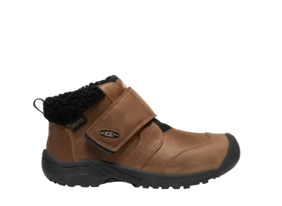 KEEN Big Kids Kootenay 4 Mid "Toasted Coconut/Vapor"