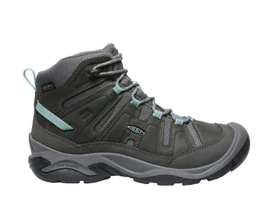 KEEN Women's Circadia Mid Waterproof "Steel Grey/Cloud Blue"
