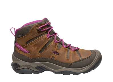 KEEN Women's Circadia Mid Waterproof "Syrup/Boysenberry"