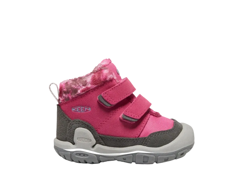 KEEN Toddlers Knotch Chukka DS "Fruit Dove/Black"